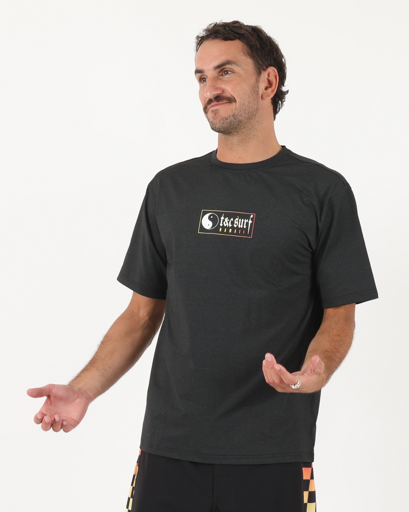 Scorpion S/S Surf Tee - Black Heather