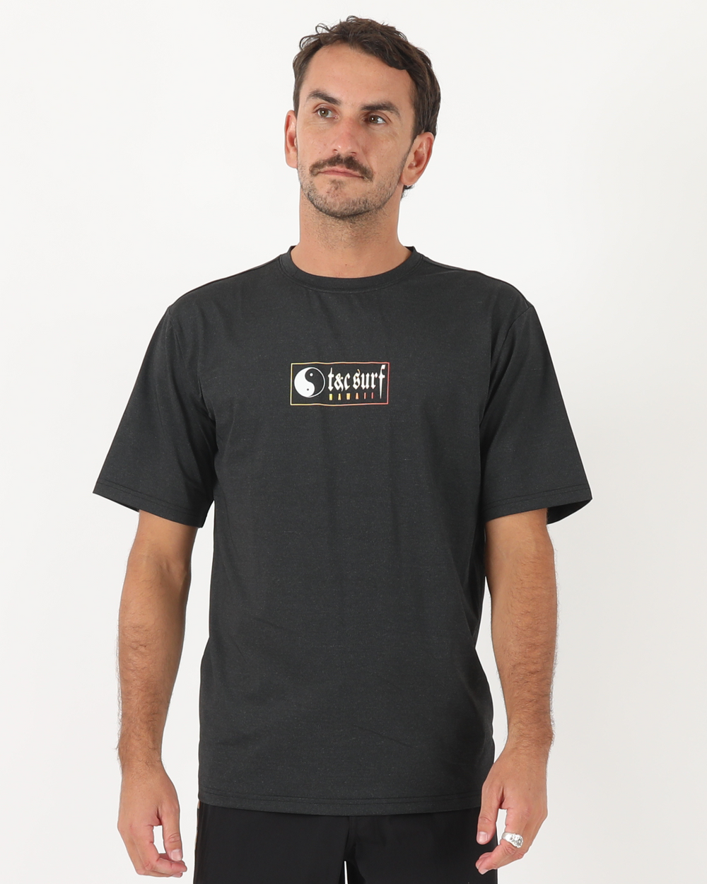 Scorpion S/S Surf Tee - Black Heather