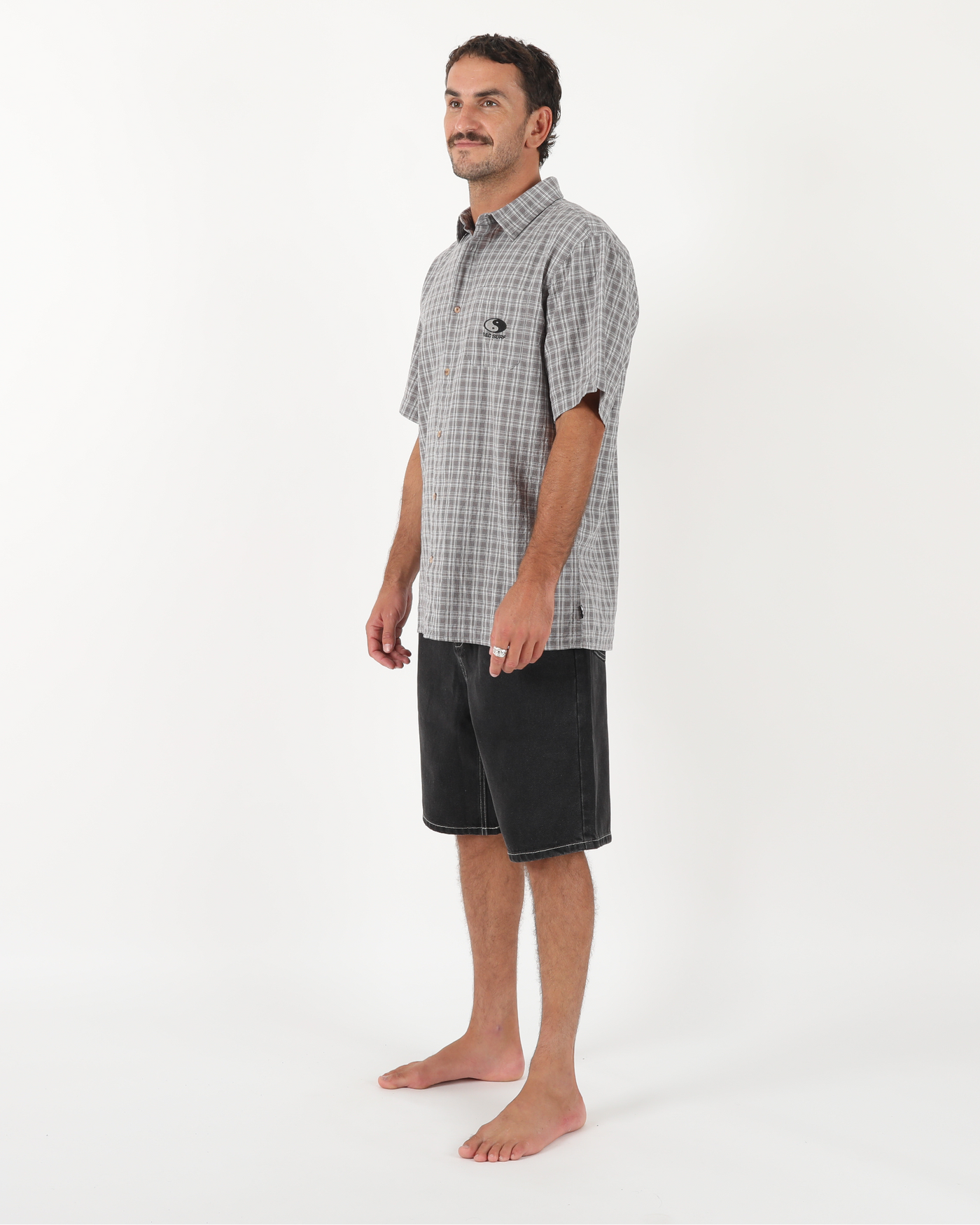 Coded S/S Shirt - Grey