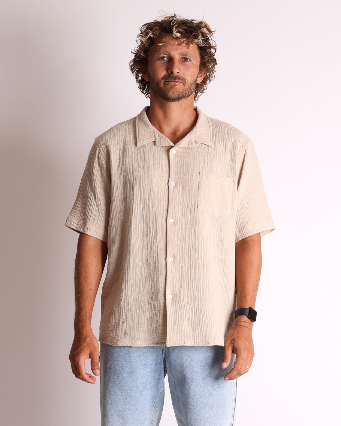 Chiller S/S Shirt - Sand