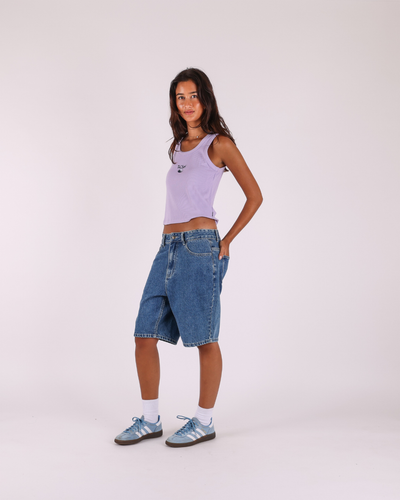 Yin Yang Singlet - Lilac
