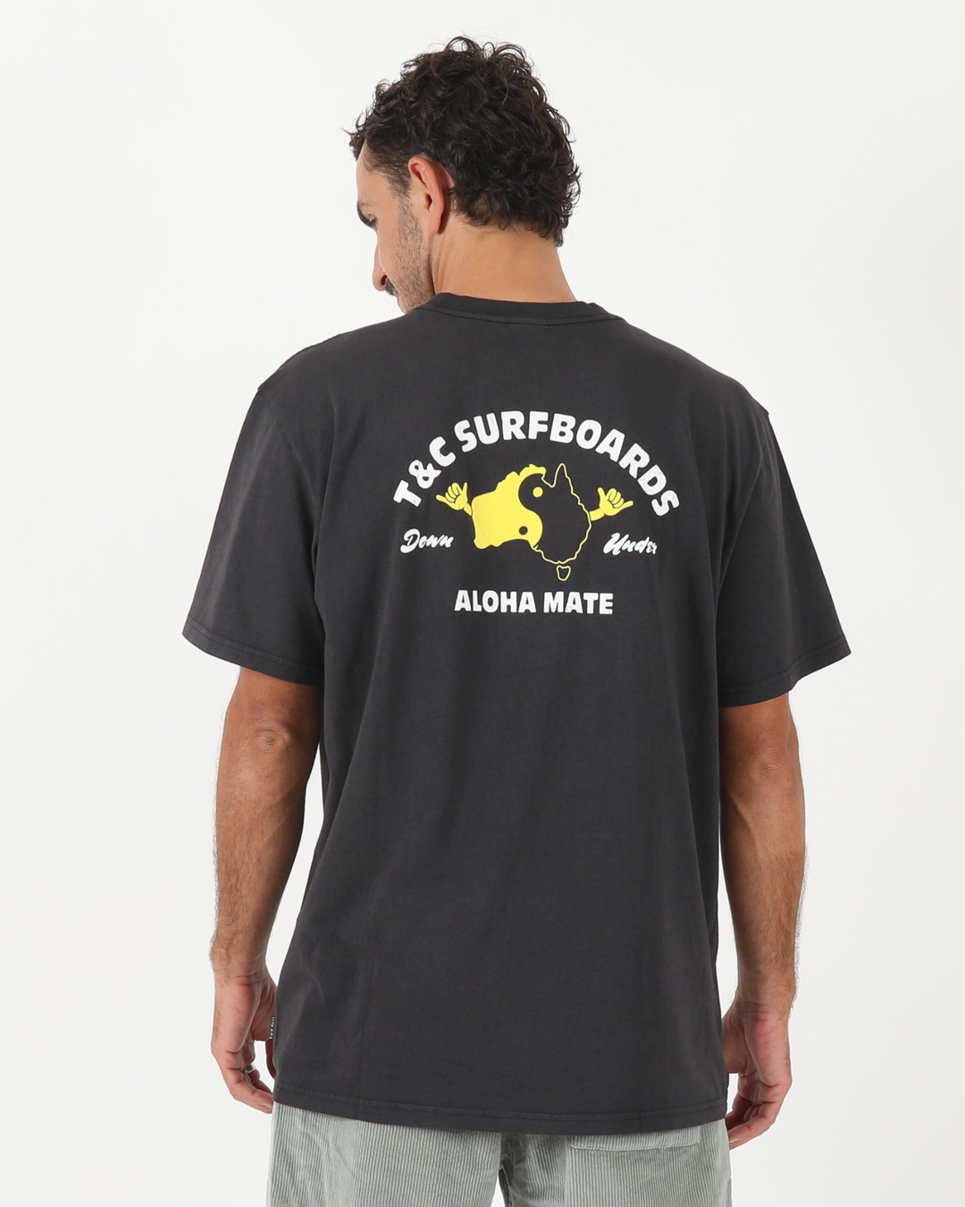 Mate Tee - Washed Black