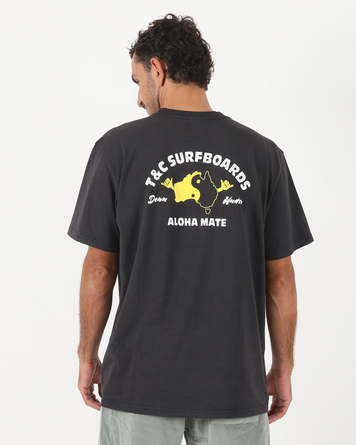 Mate Tee - Washed Black