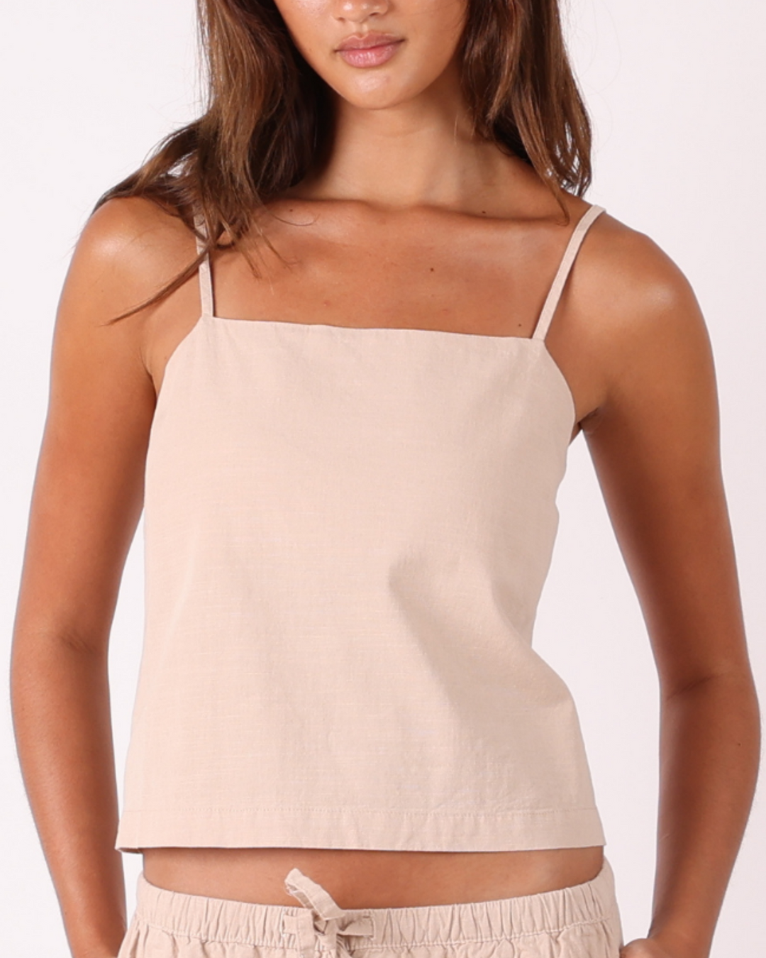 Essential Cami Top - Natural