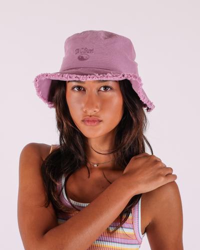 Sea Breeze Beach Hat - Lilac