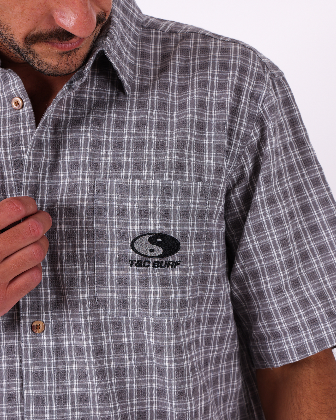 Coded S/S Shirt - Grey