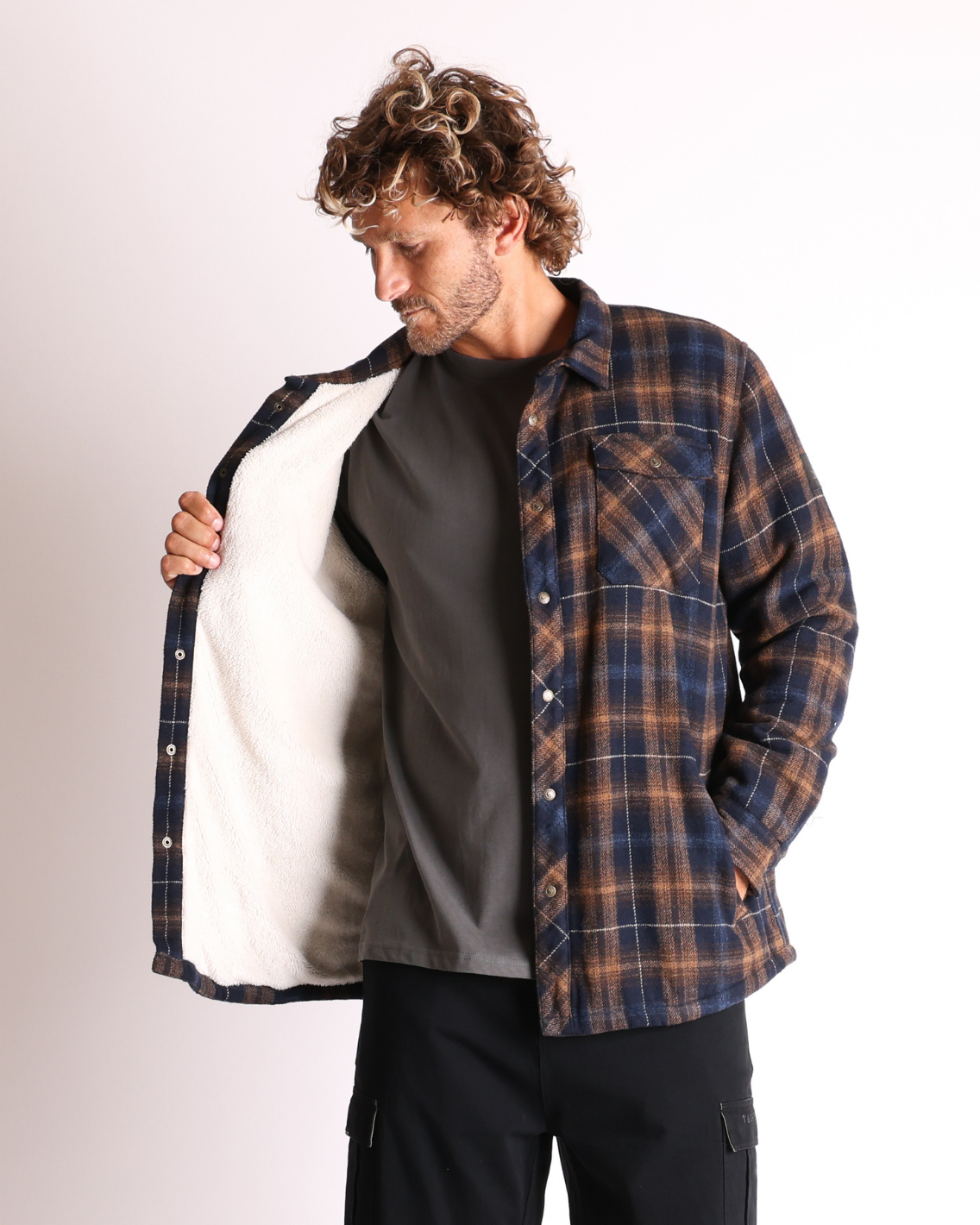 Canyon Sherpa Flannel - Shadow