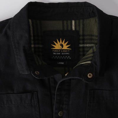 Kauai Canvas Jacket - Dark Charcoal