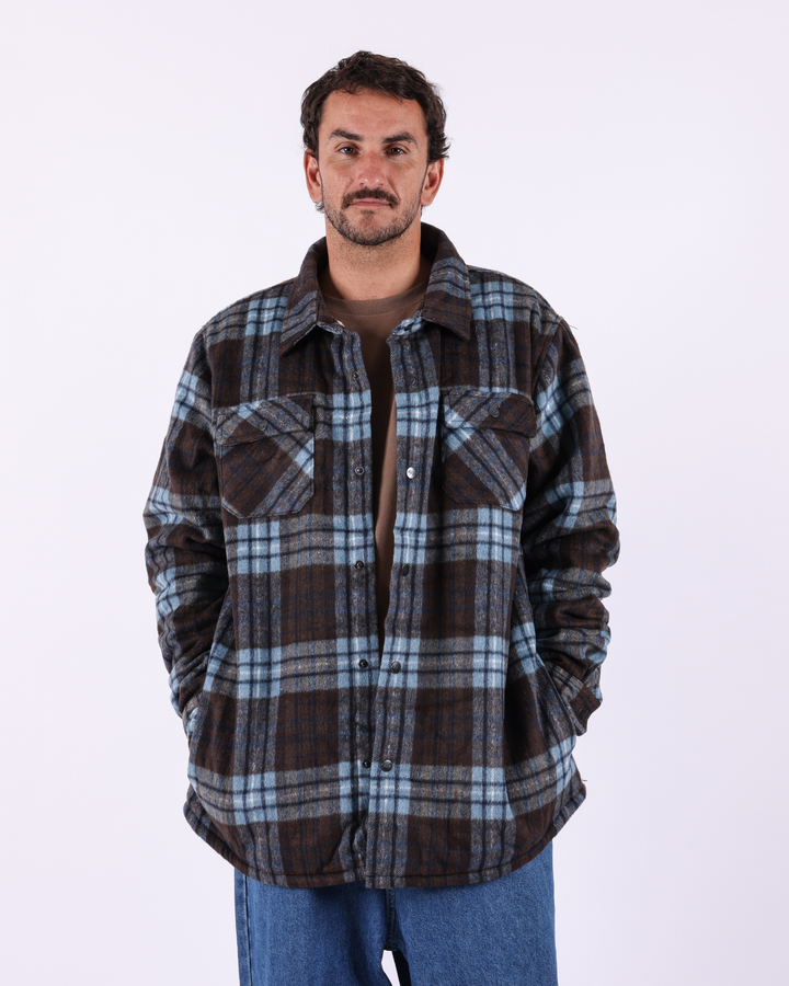 Quiver Sherpa Jacket- Marine
