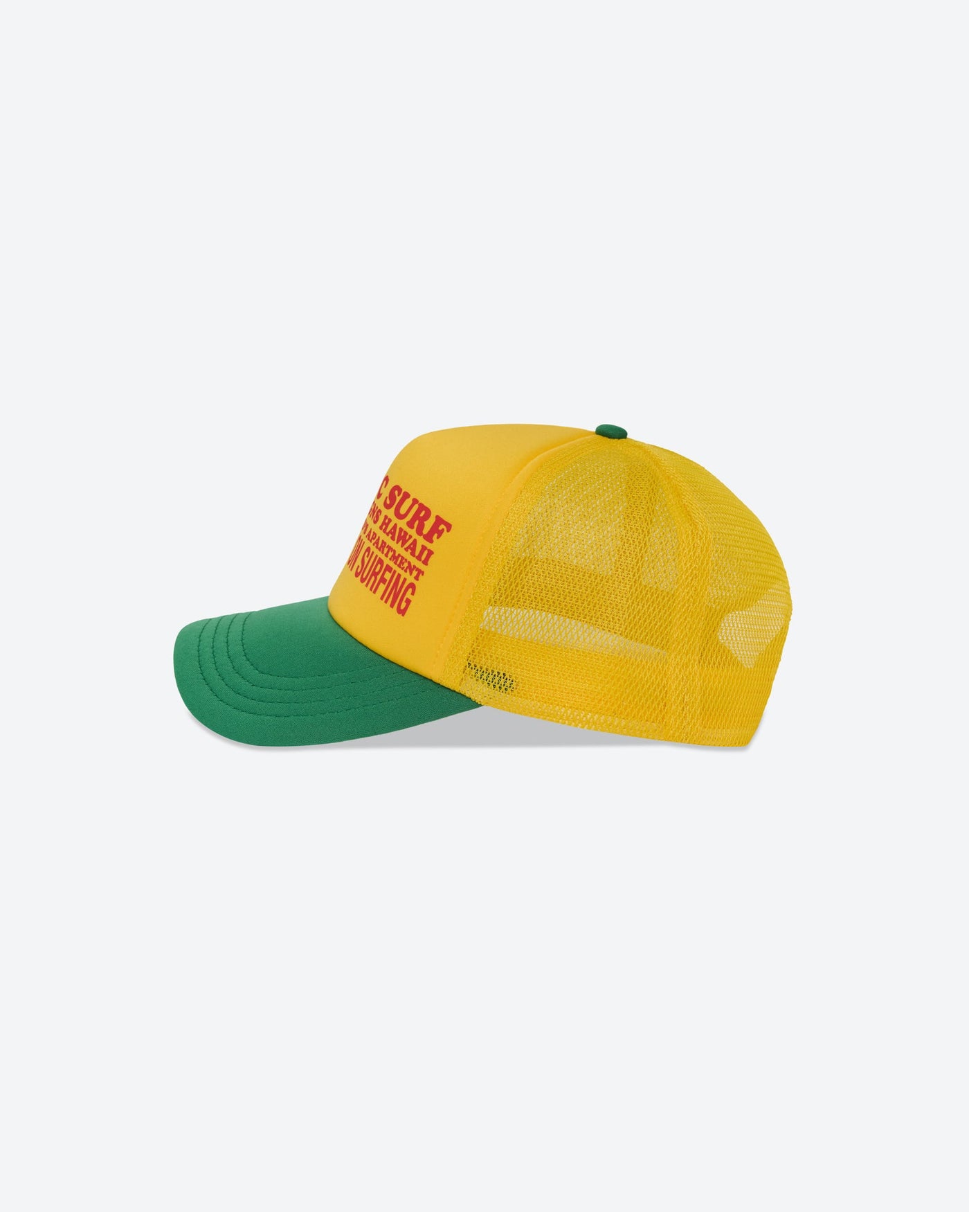 Keep on Surfing Trucker - Yellow / Green