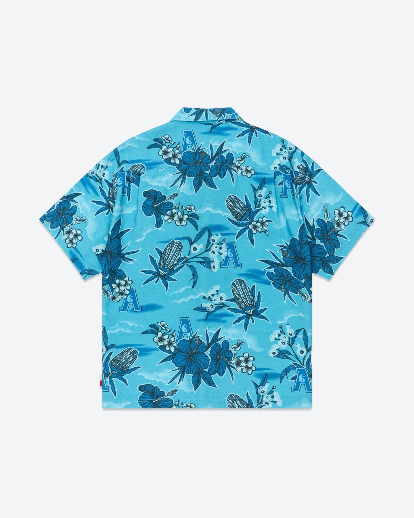 Flora Button Down - Blue