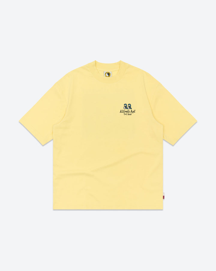 Coast to Coast Tee - Washed Yellow