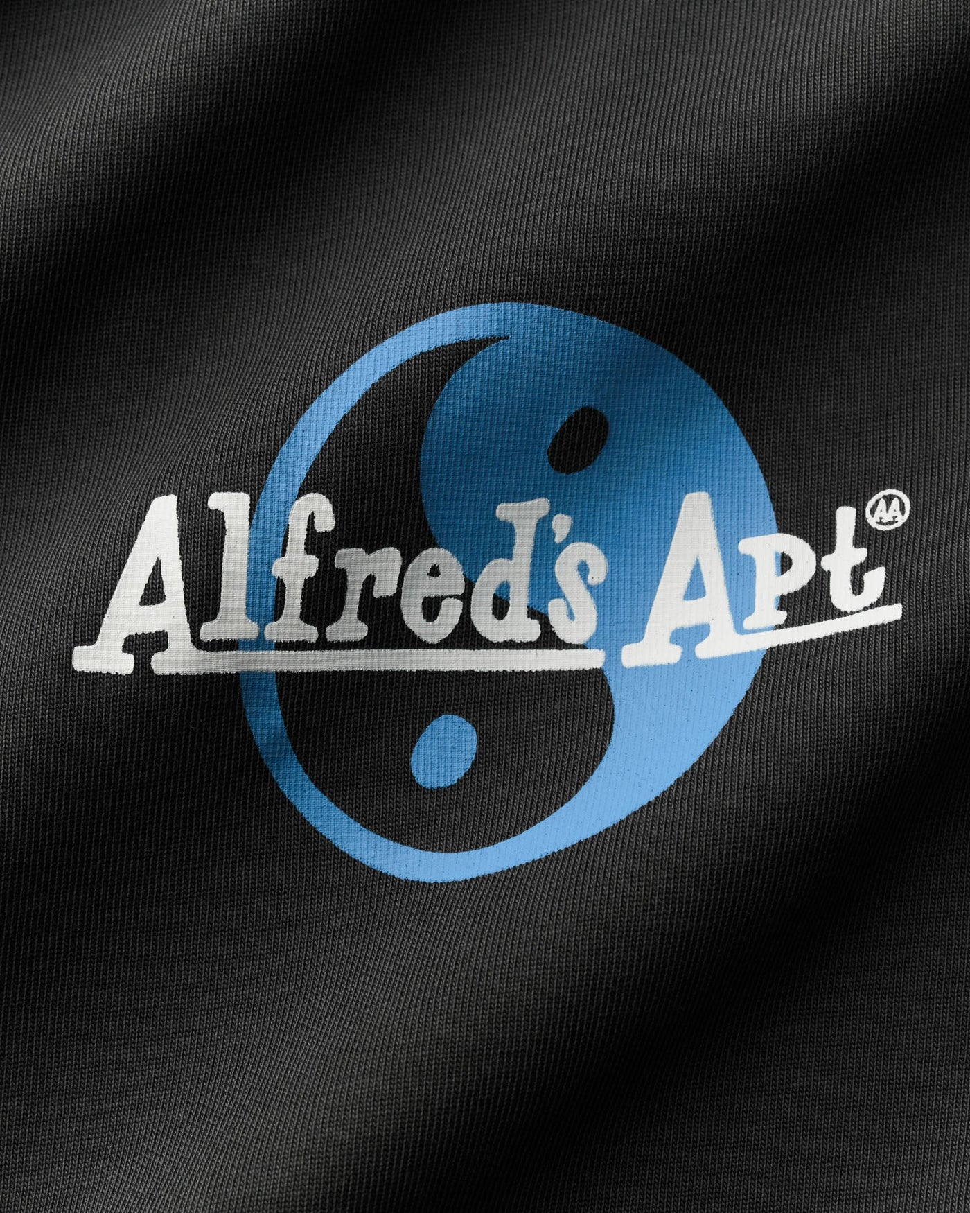 Yin Yang Shop Tee - Washed Black