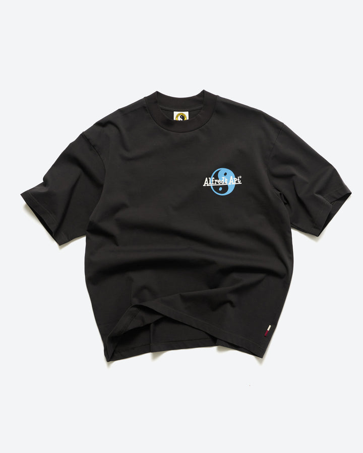 Yin Yang Shop Tee - Washed Black