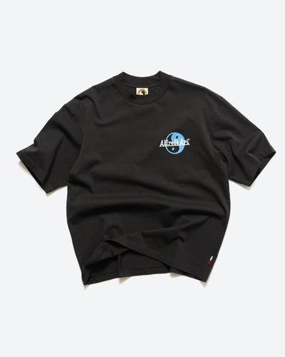 Yin Yang Shop Tee - Washed Black