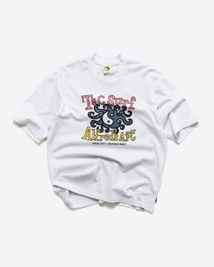 Pearl Tee - Light Grey Marle