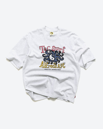 Pearl Tee - Light Grey Marle