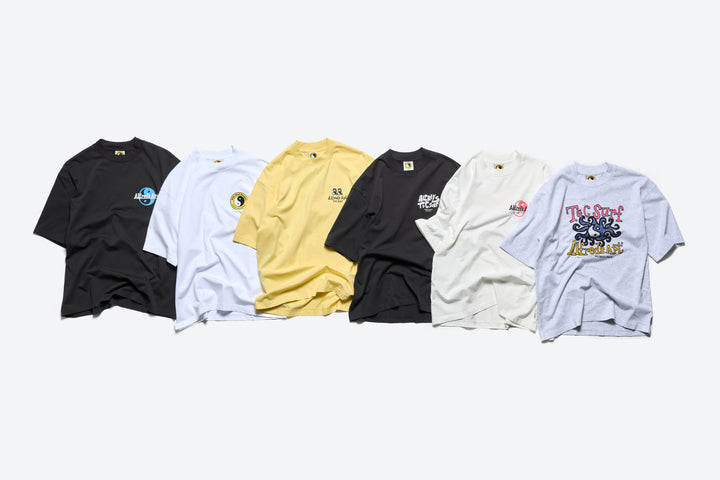 Yin Yang Shop Tee - Washed Black