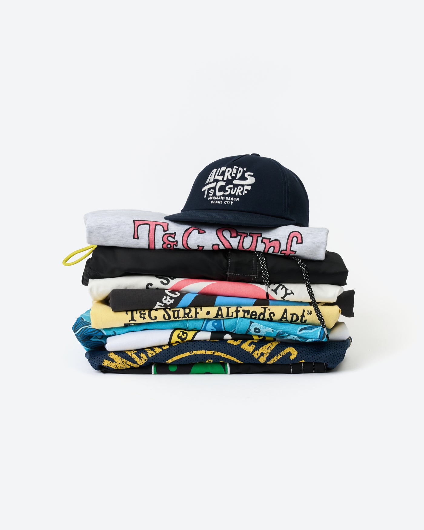 Coast to Coast Tee - Washed Yellow