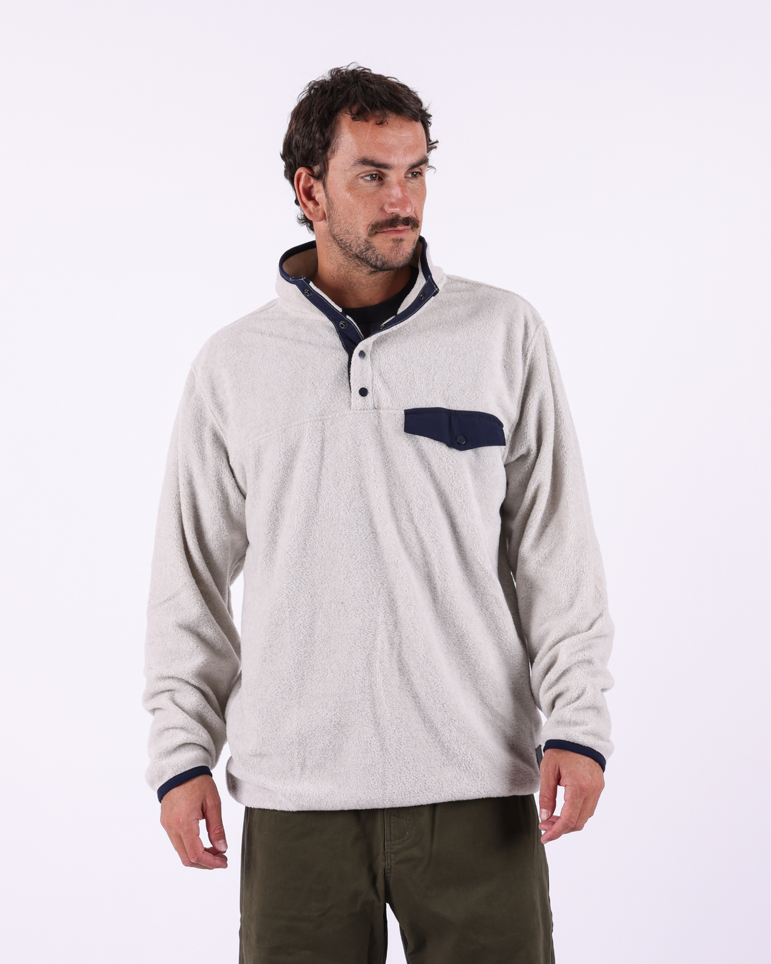 Elemental Polar Fleece- Oatmeal Heather