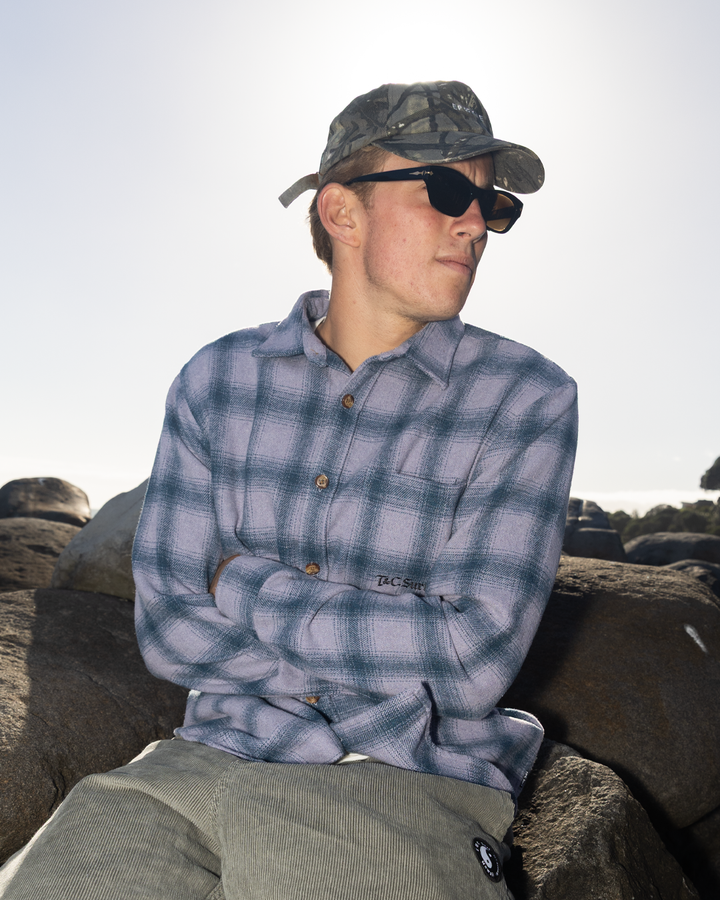 Focus L/S Shirt - Indigo