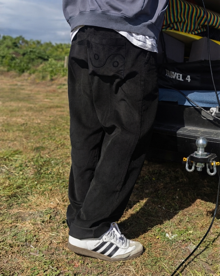 Whaler 2.0 Cord Pant - Black