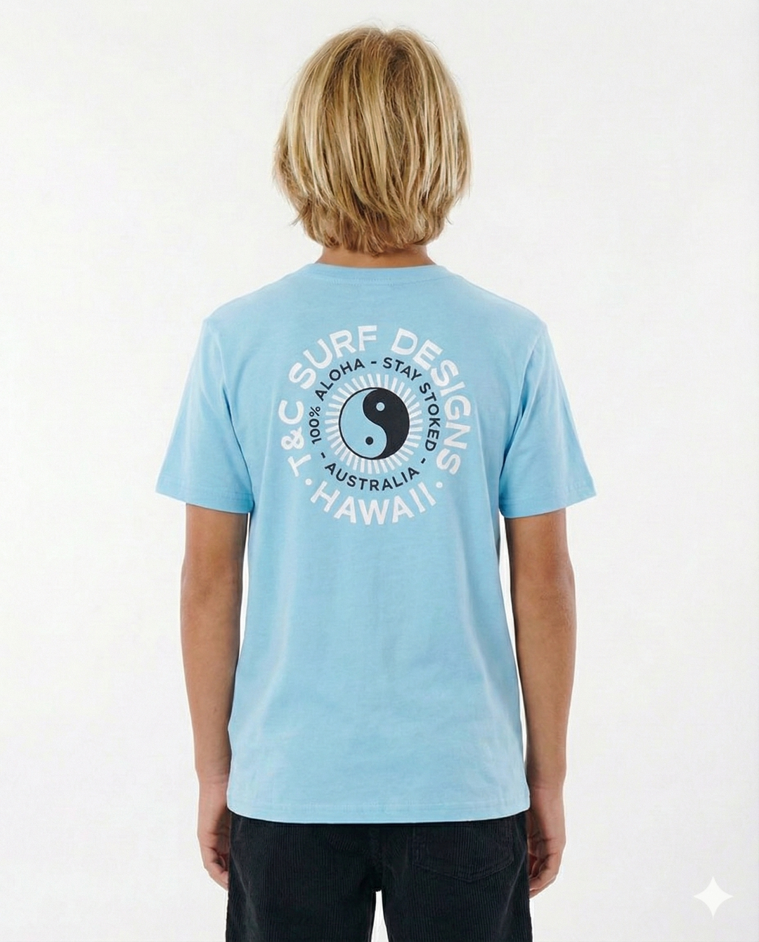 Boys Tracker Tee - Dusk Blue
