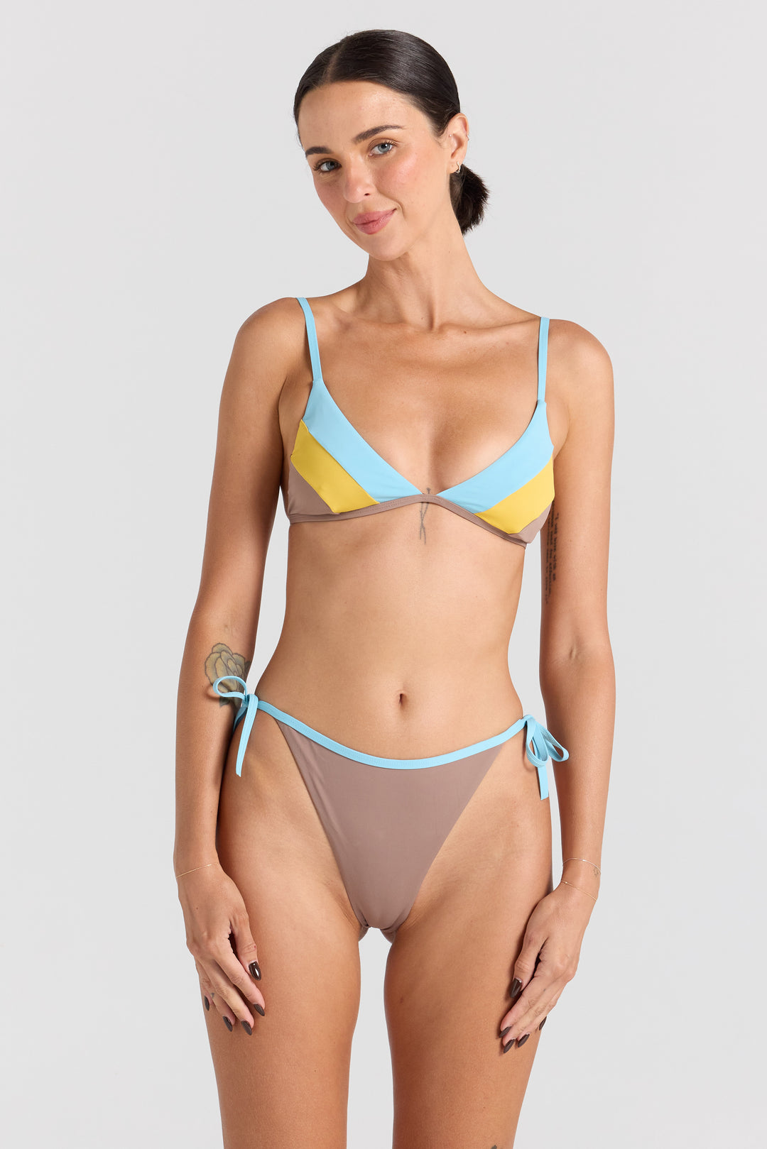 Honolulu Bralette Tri Top - Coco