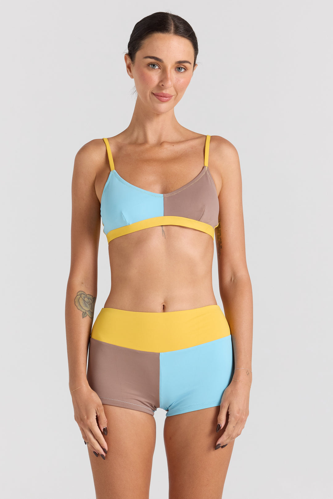 Honolulu Scoop Bralette Top - Coco