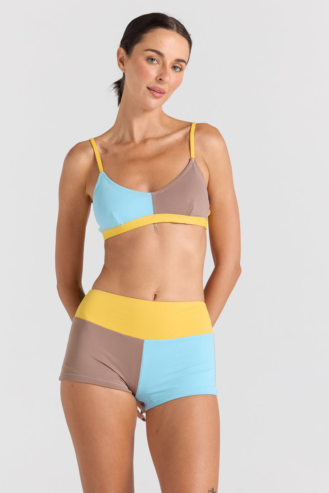 Honolulu Shorty Bikini Bottom - Coco