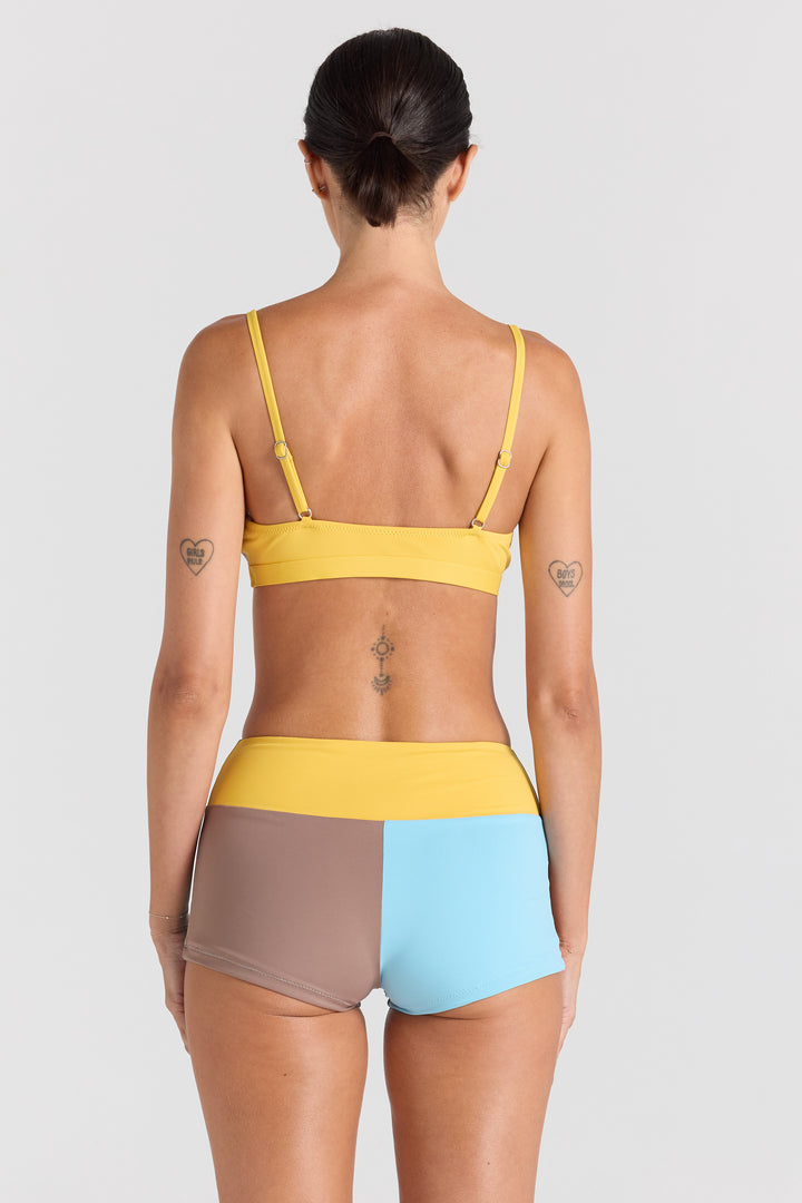 Honolulu Shorty Bikini Bottom - Coco