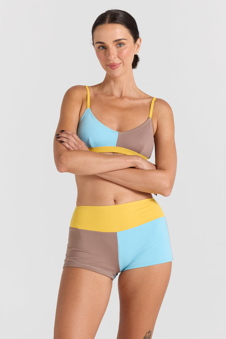Honolulu Shorty Bikini Bottom - Coco