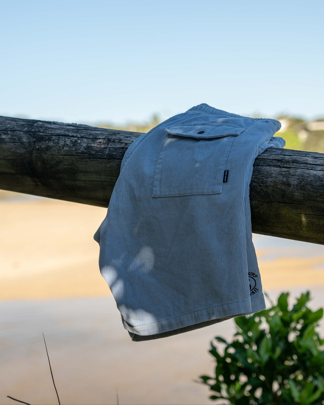 Whaler Cord Short - Ocean