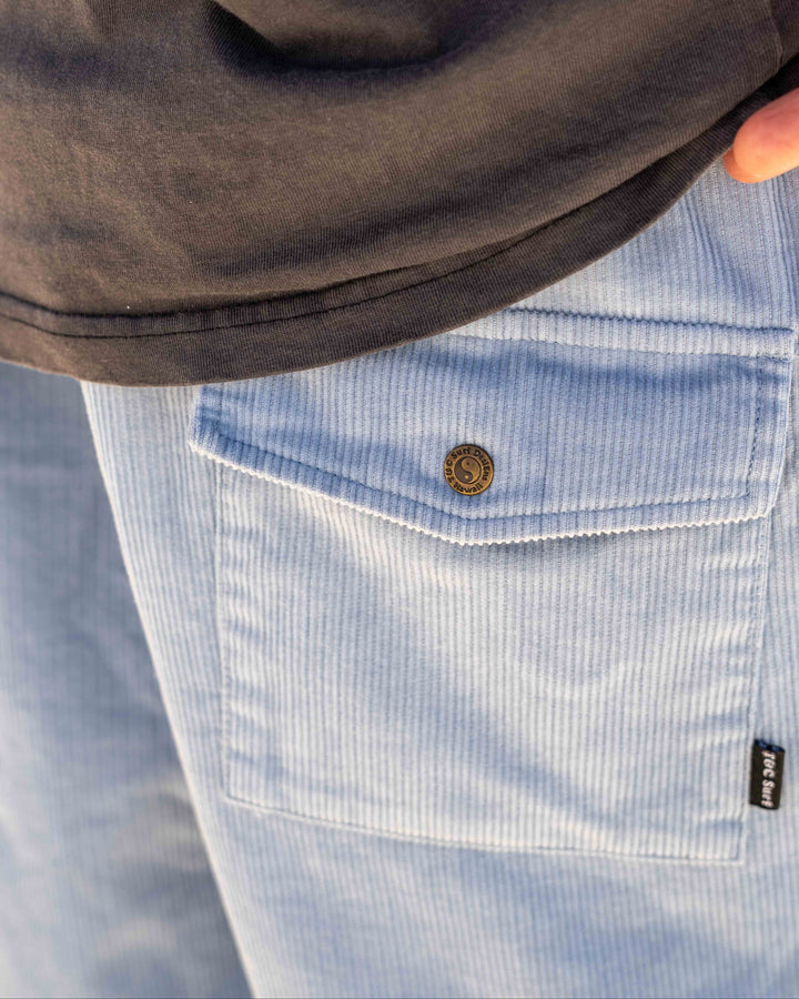 Whaler Cord Short - Ocean