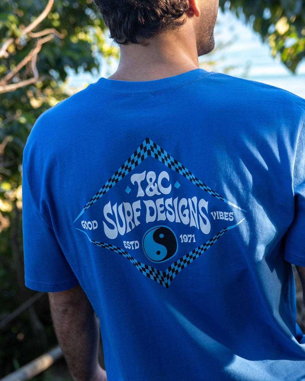 Good Vibes Tee - Pacific