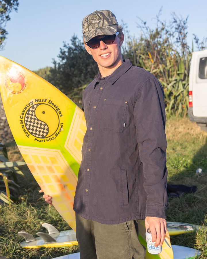 Kauai Canvas Jacket - Workers Blue