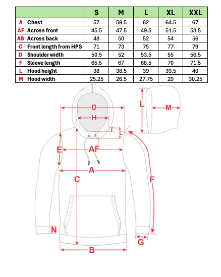 Majestic Pop Hood - Black