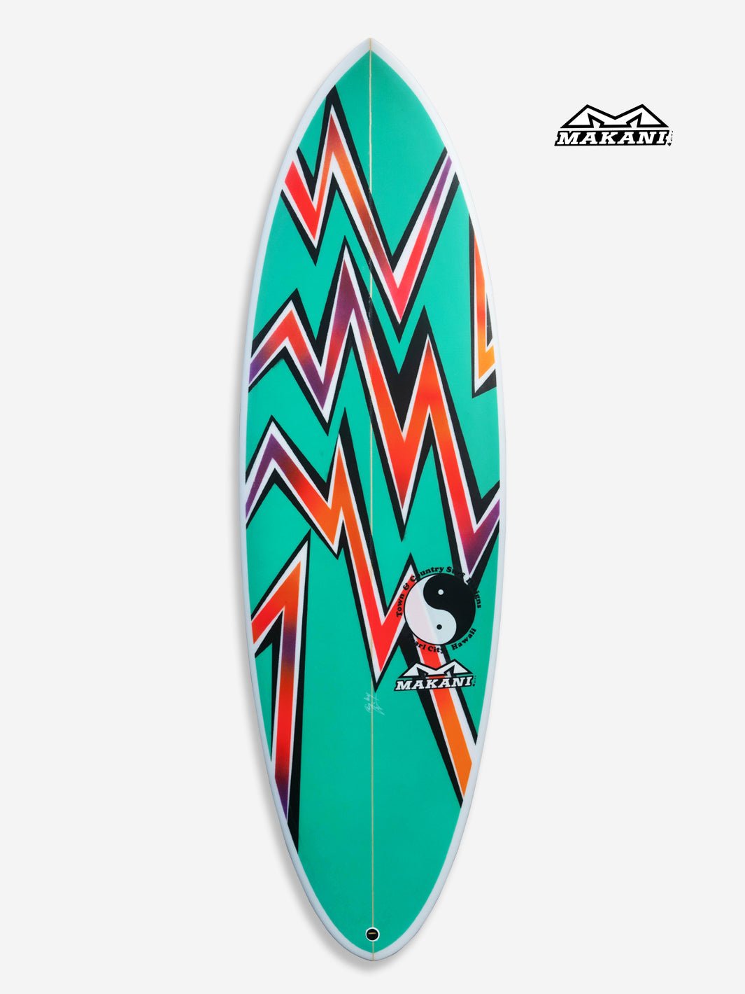 Mini Beast surfboard spray 1