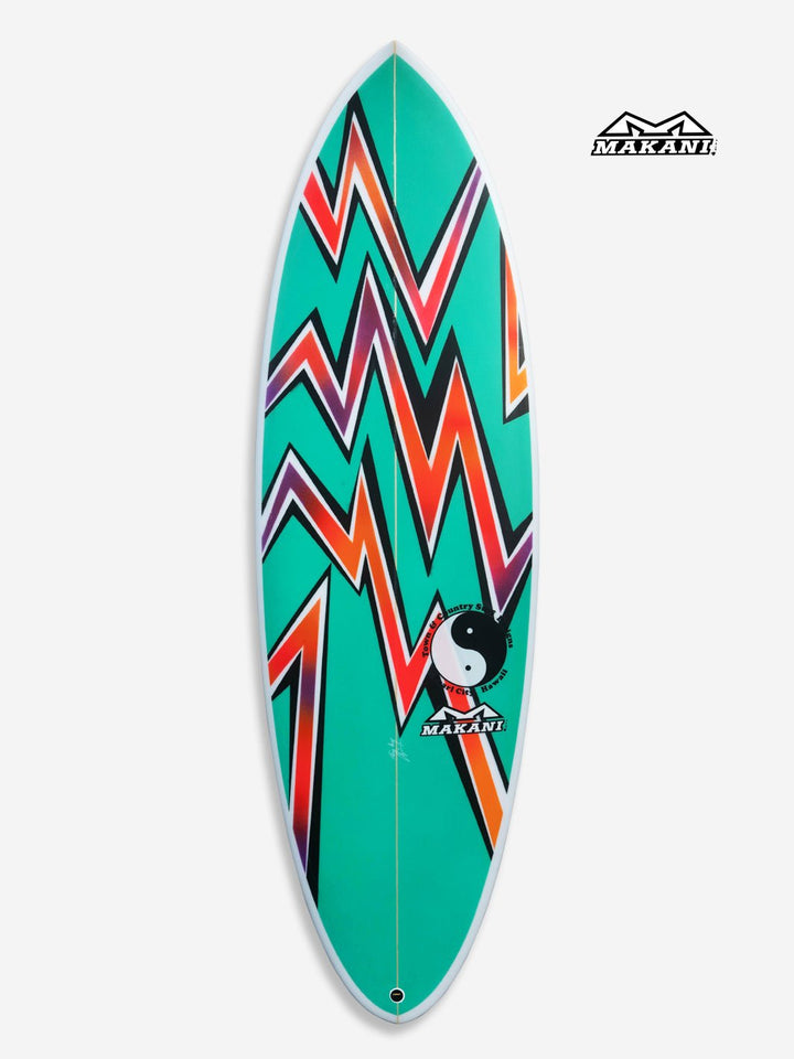 Mini Beast surfboard spray 1