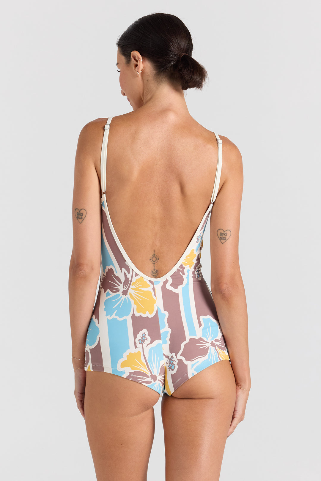 Northshore Shorty One Piece - Hibiscus