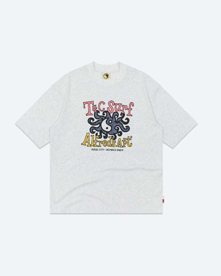 Pearl Tee - Light Grey Marle