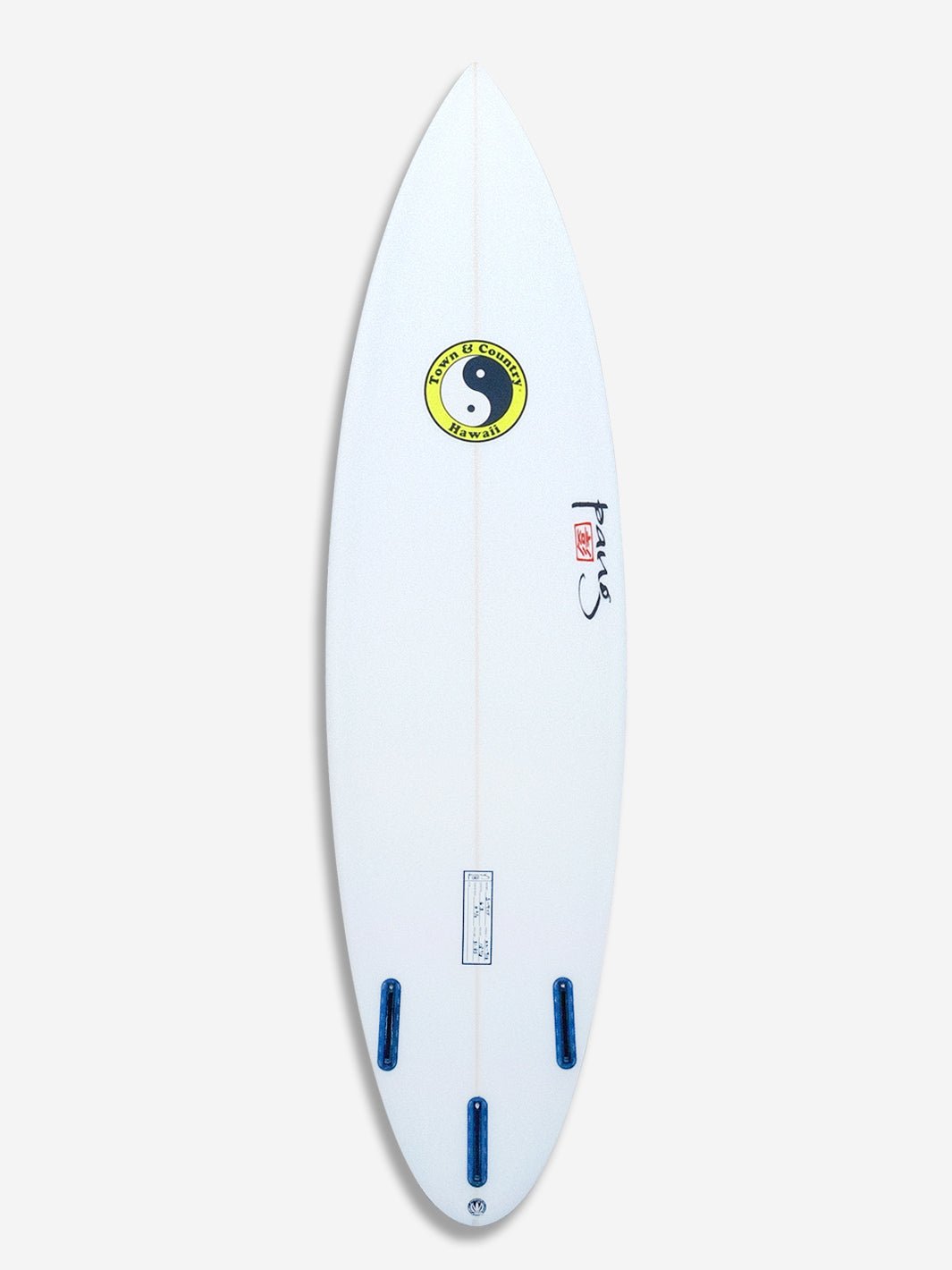 S-4VF surfboard – bottom