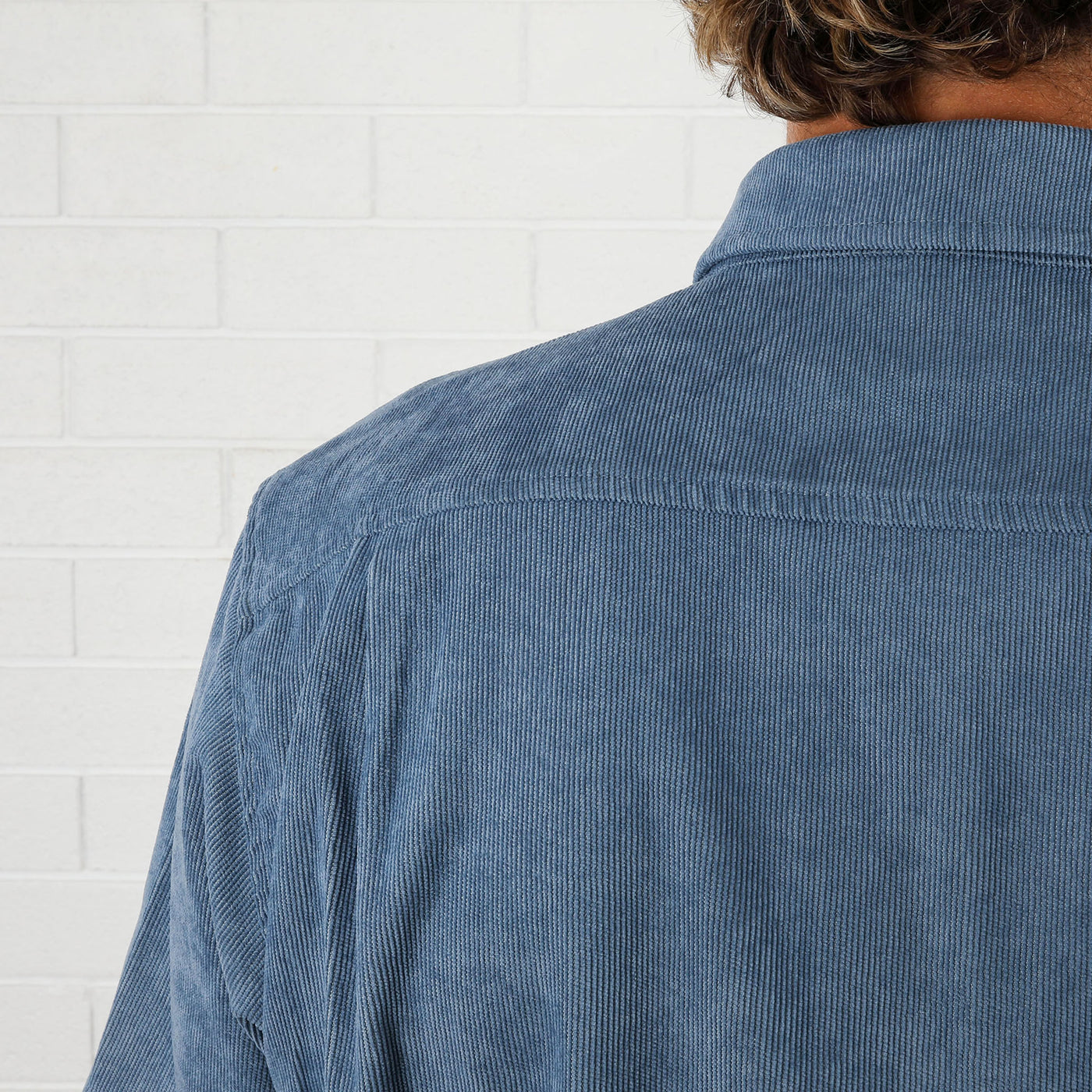 Whaler Cord S/S Shirt - Marine