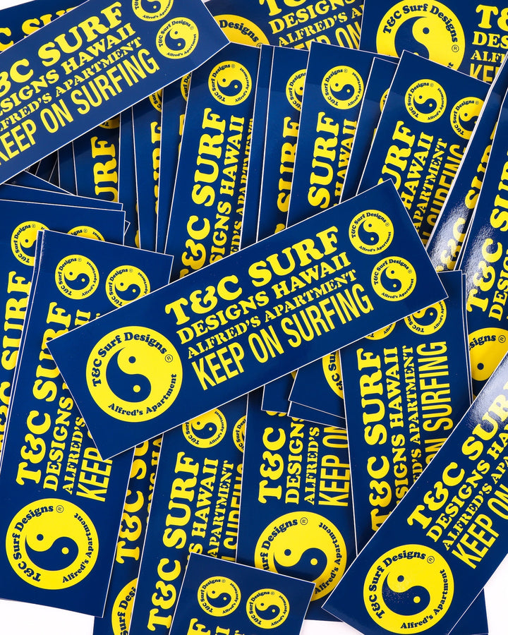 BUMPER STICKER X AA - NAVY