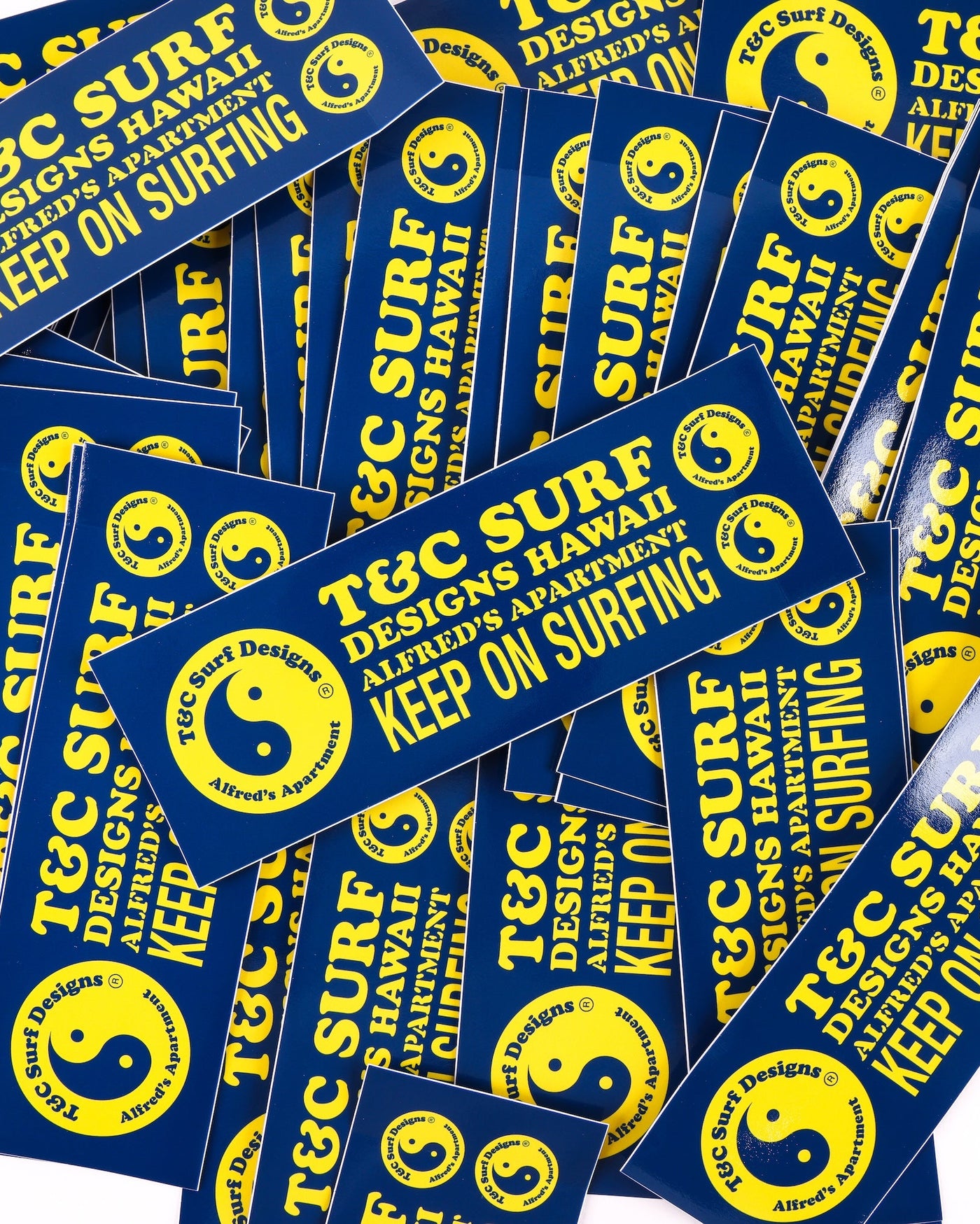 BUMPER STICKER X AA - NAVY