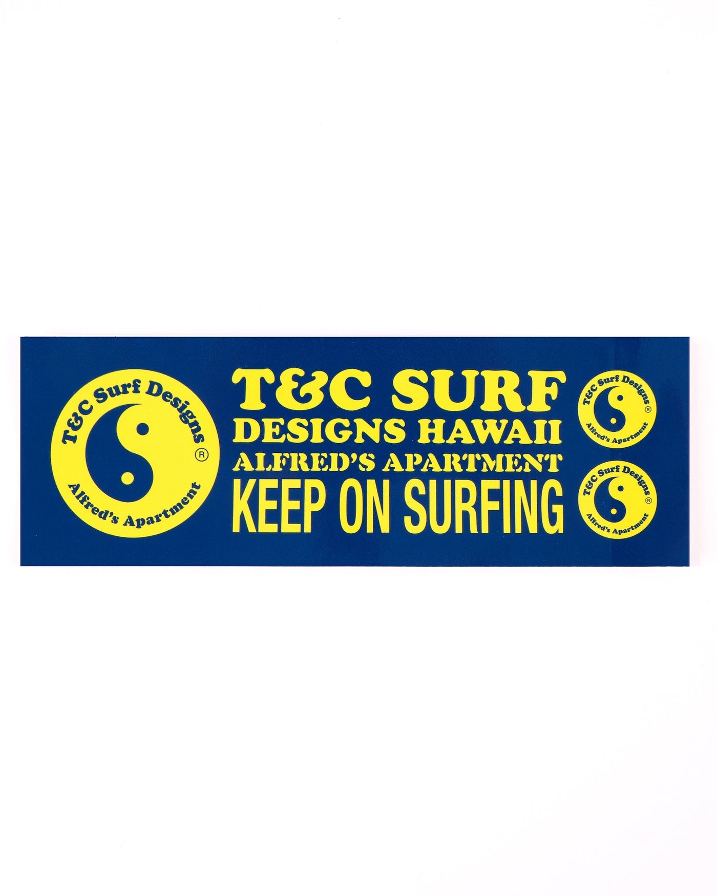 BUMPER STICKER X AA - NAVY