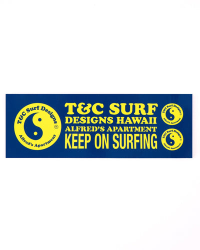 BUMPER STICKER X AA - NAVY