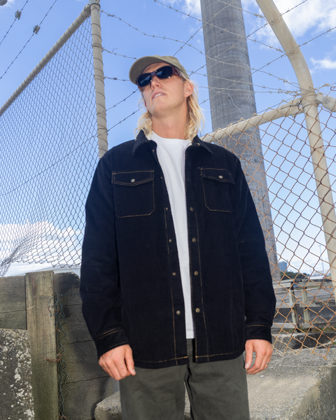 The Ranch Cord Jacket - Black – T&C Surf Australia