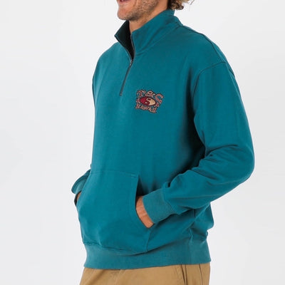 Thruster 1/4 Zip - Teal