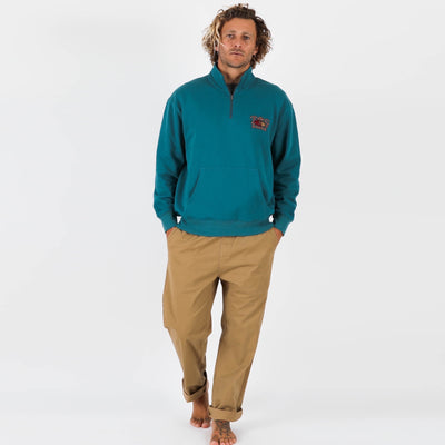 Thruster 1/4 Zip - Teal